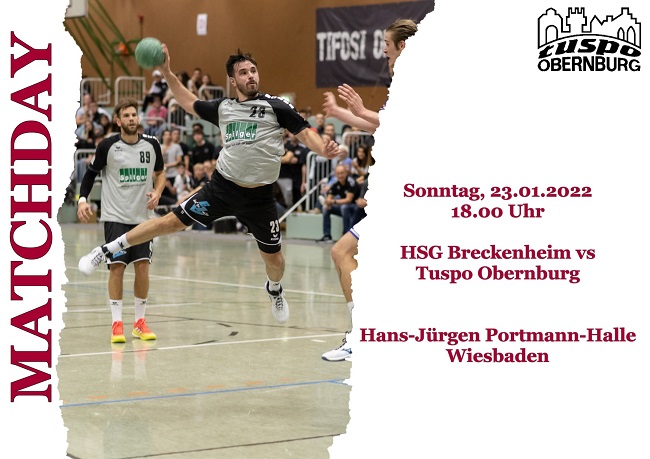 SO, 23.01.22 - 18 Uhr: Vorbericht zum Spiel bei der HSG Breckenheim